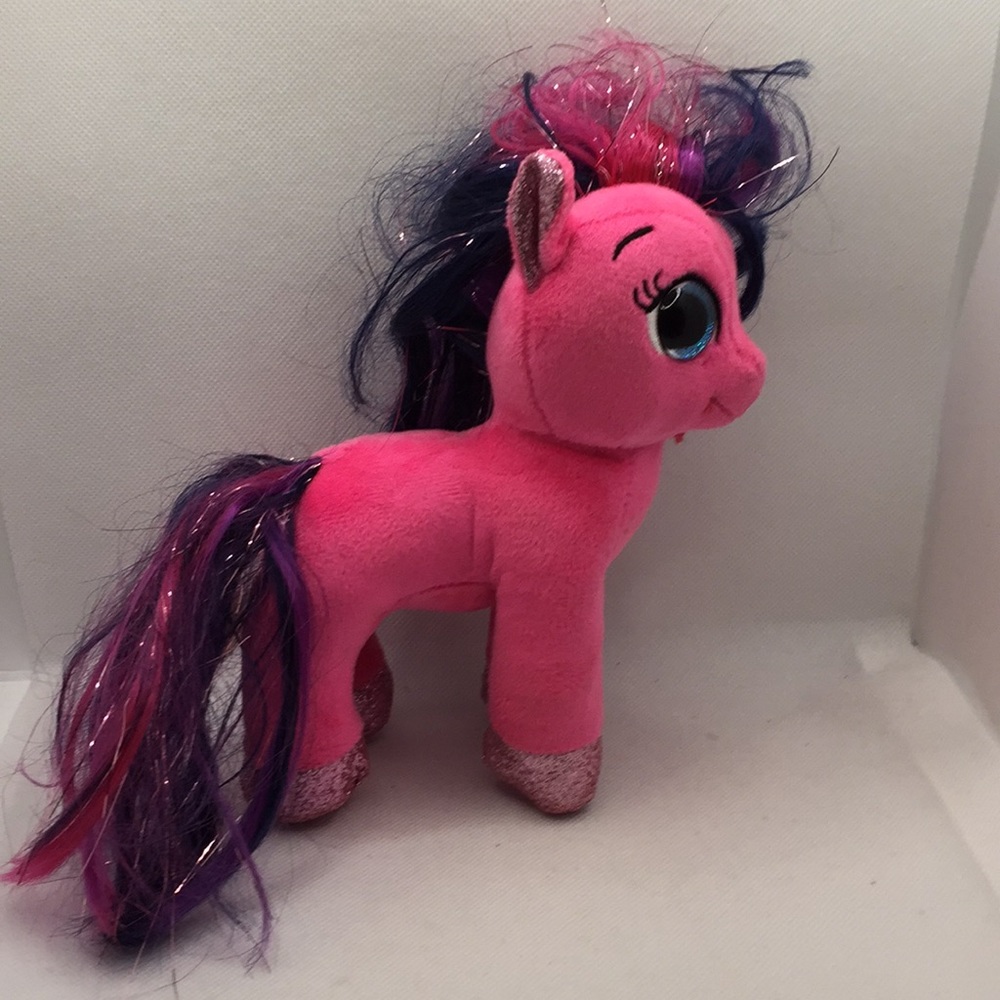 Ty Ruby Plush Stuffed Toy Pink Pony 7”